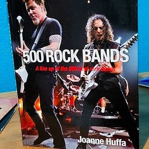 500 Rock Bands: A line up of 500 best rock bands book